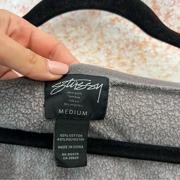 Vintage Stussy No. 4 Sweatshirt - Picture 4 of 10